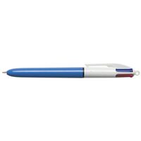 Bic 4 Colour Ballpoint Pen Retractable Medium Point 