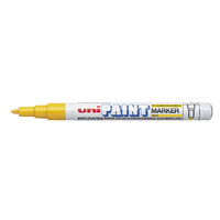 Uni PX-20 Paint Marker Medium Bullet Tip 2.8mm Yellow Each