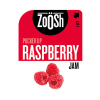 Zoosh Raspberry Jam Portions 13.6gm Carton 300