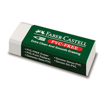 Faber-Castell Large Eraser with Sleeve PVC Free