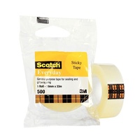 Scotch 502 Everyday Sticky Tape 18mmx33m 