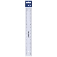 Staedtler Plastic Ruler 30cm Transparent
