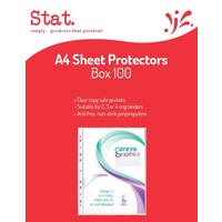 Stat Sheet Protectors Copysafe A4 Box 100
