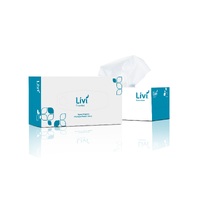Livi Essentials Hypoallergenic Facial Tissues 2 Ply 200 Sheet Carton 30