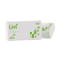 Livi Basics Ultraslim Paper Towel 23x24cm 1 Ply 150 Sheets Carton 16