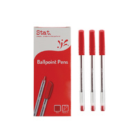 Ballpoint Pen Medium 1.0mm Red Box 12