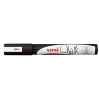 Uni Chalk Marker 2.5mm Bullet Tip Black