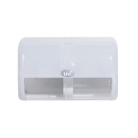 Livi 5502 Toilet Tissue Dispenser Double White
