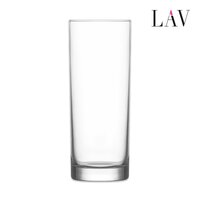 LAV Liberty Tall Glass Tumbler 360ml Box 6