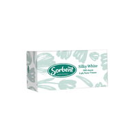 Sorbent Professional Silky White Facial Tissues 2 Ply 200 Sheets Carton 24