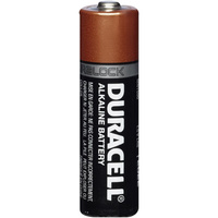 Duracell Coppertop Alkaline Batteries 1.5V AA Each