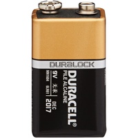 Duracell Coppertop 9V Alkaline Battery