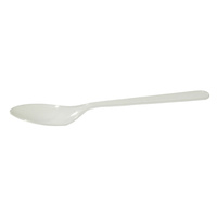 Plastic Dessert Spoons White Box 1000
