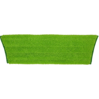 Enduro Microfibre Mop Pad 40cm Green Pack 6