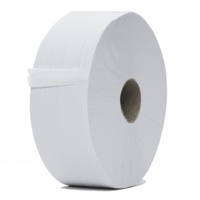 Jumbo Toilet Roll Recycled 2 Ply 300 Metres Each