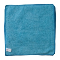 Oates Value Microfibre Cloth Blue Pack 10
