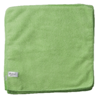 Oates Value Microfibre Cloth Green Pack 10