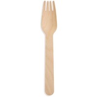 Future Friendly Wooden Cutlery Fork Carton 1000