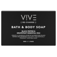 Vive [Re-Charge] Boxed Soap 50gm Carton 200
