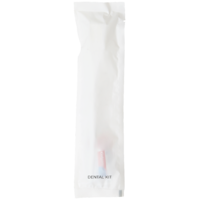 Dental Kit White Wrapped Sachet Carton 100