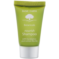 Basic Earth Botanicals Nourish Shampoo 15ml Tube Carton 400
