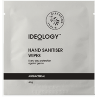 Ideology Hand Sanitiser Wipes Sachet Packed Carton 1000