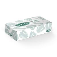 Sorbent Professional Silky White Facial Tissues 2 Ply Box 100 Sheets