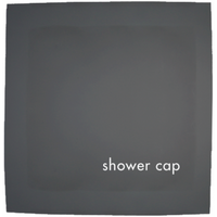 Shower Cap Charcoal Wrapped Sachet Carton 250
