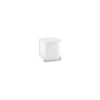 Canister White Resin Square