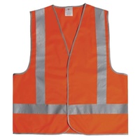 HiVis Day & Night Safety Vest Orange X Large