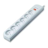 Belkin Economy 6 - Outlet Surge Protector 2 Metre