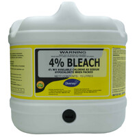 Bleach Liquid 4% 15L