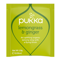 Pukka Lemongrass & Ginger Tea Carton 80